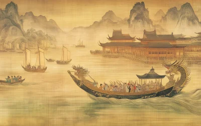 Traditional Chinese Scroll Painting