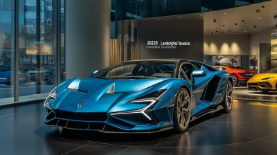 2025 Lamborghini Temerario in Showroom