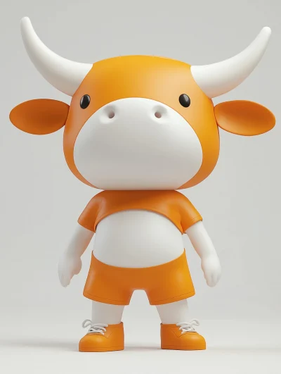 Cute Anthropomorphic Cattle