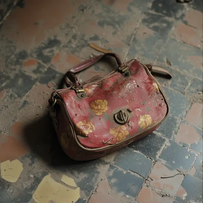 Used Purse on the Floor