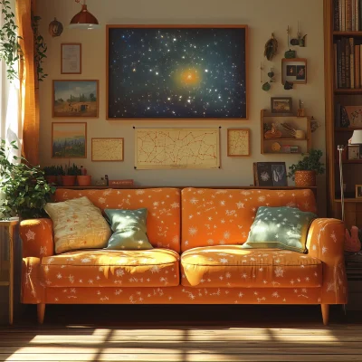 Childrens Starry Living Room