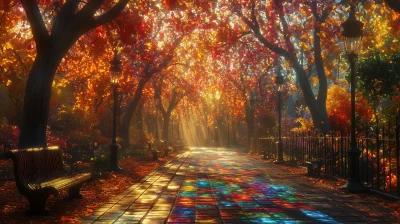 Autumn Glass Park