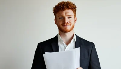 Smiling Businessman Portrait