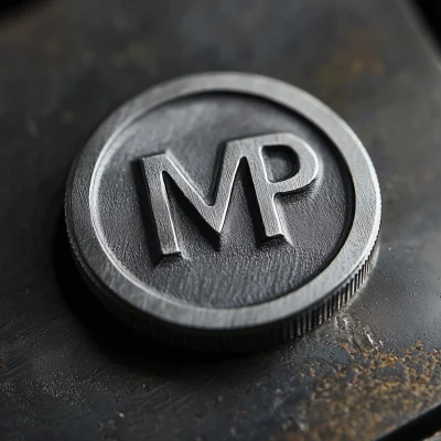 Simple MP Logo Design