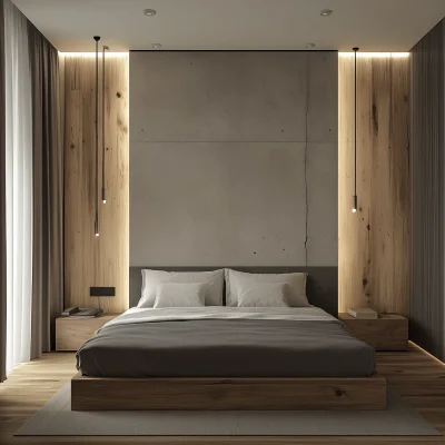 Minimalist Hotel Room Design