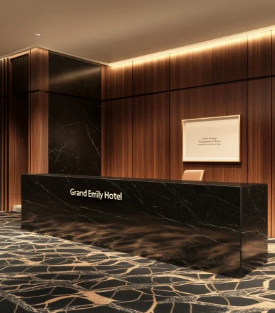 Elegant Hotel Reception