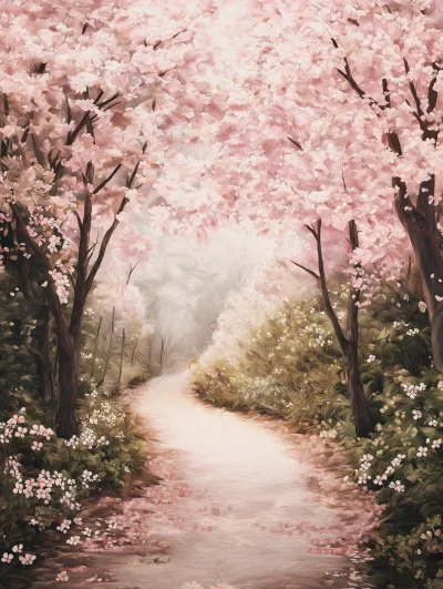 Cherry Blossom Path