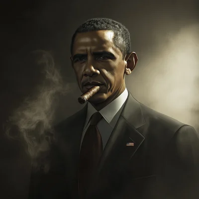 Obama Brand Cigars Advertisement