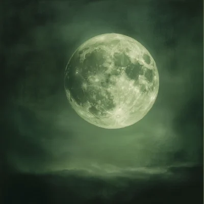 Gloomy Green Moon