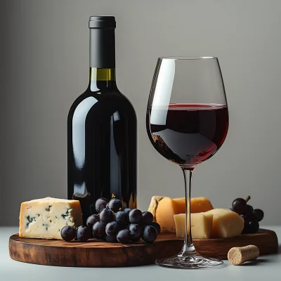 Sophisticated Wine Tasting Setup