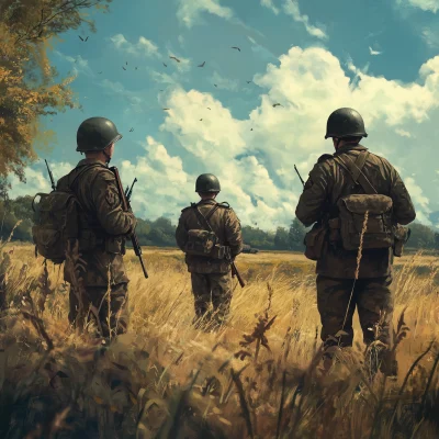 World War 2 Soldiers in Animation