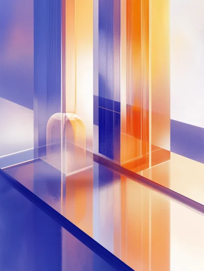 Abstract Glass Lines