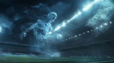 Creepy Spirit in Stadium