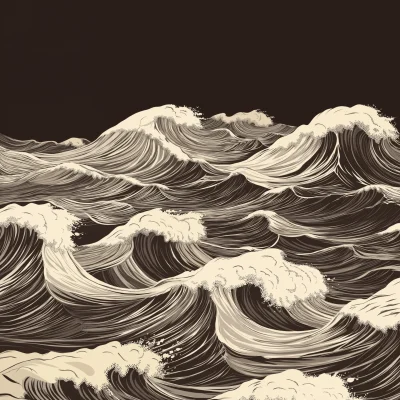 Abstract Wave Illustration