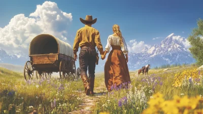 Cowboy and Wife