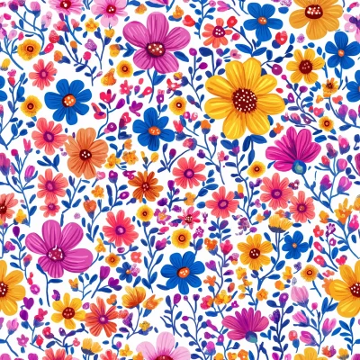 Colorful Floral Pattern