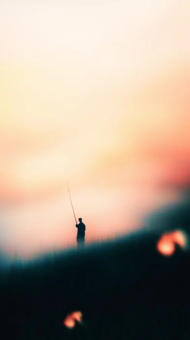 Surreal Fisherman