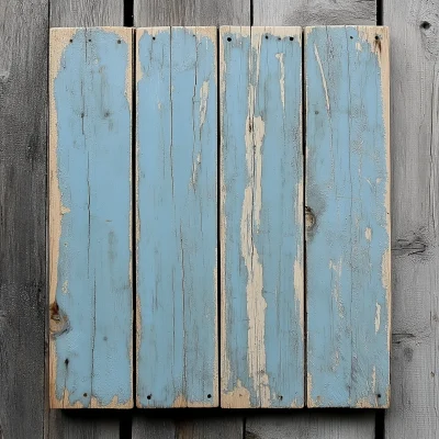 Weathered Dove Blue Sign