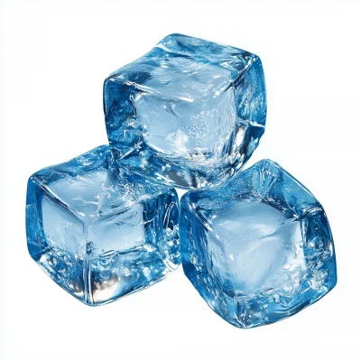 Blue Ice Cubes