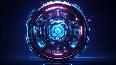 Futuristic Wheel of Fortune