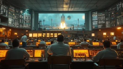 1950s Mission Control