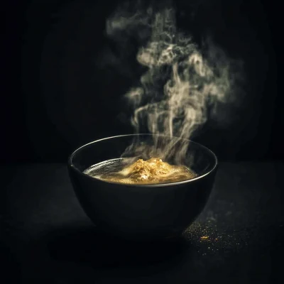 Steam Rising from Bowl