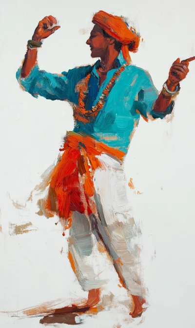 Indian Village Dancer