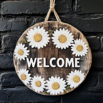 Rustic Welcome Sign