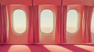 Vintage Airplane Interior