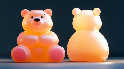 Gummy Bear Character Turnaround