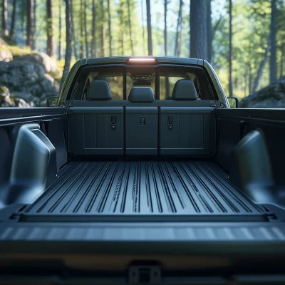 Electric Pickup Cargo Bed
