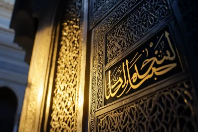 Intricate Islamic Calligraphy