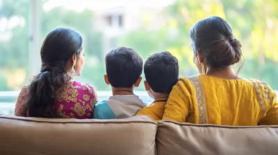 Indian Family at Home