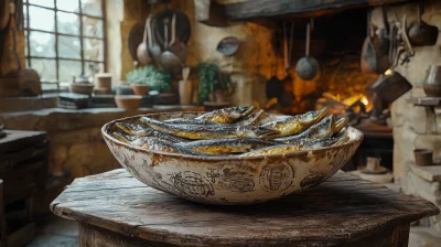 Medieval Kitchen Scene