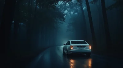 Cadillac in the Forest