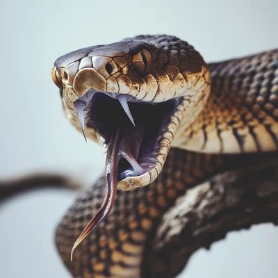 Snake with Fangs