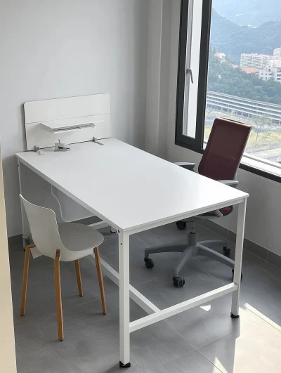 Simple White Table