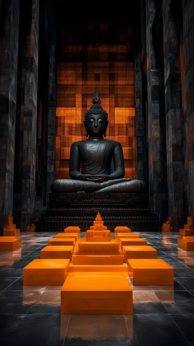 Majestic Buddha Statue