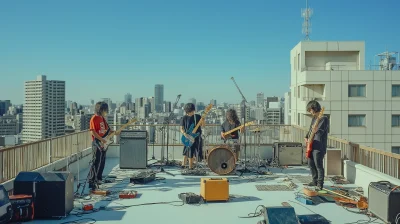 Tokyo City Pop Band Performance