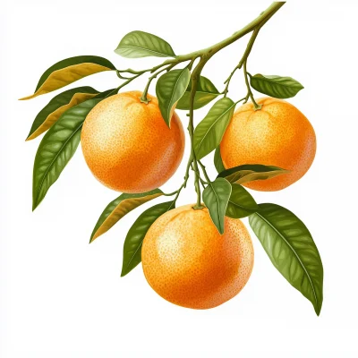 Fresh Oranges Business Poster