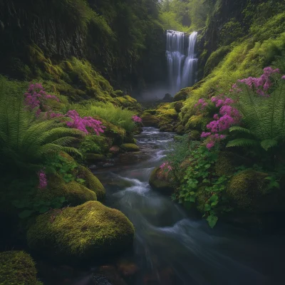 Spring at Columbia River Gorge