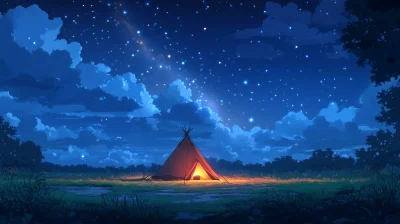 Romantic Night Under the Stars