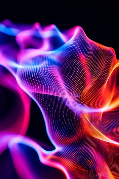 Dynamic Colorful Abstract Waves