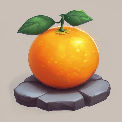 Whole Orange Game Icon