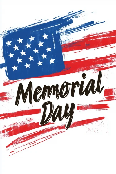 Memorial Day Greeting Card