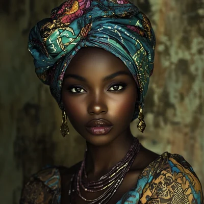 Stylish African Model