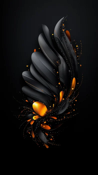 Intricate Angel Wings