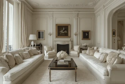 Luxury Living Room at The Ritz Paris