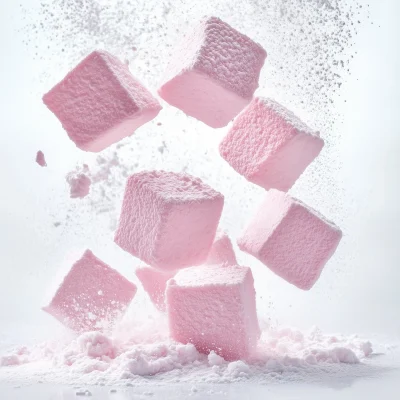 Pink Powdered Marshmallow Explosion