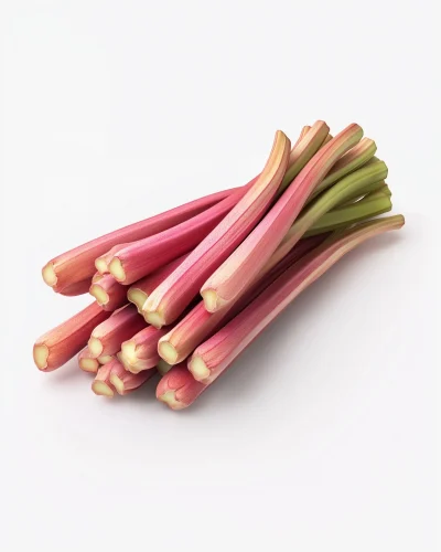 Fresh Rhubarb Stalks